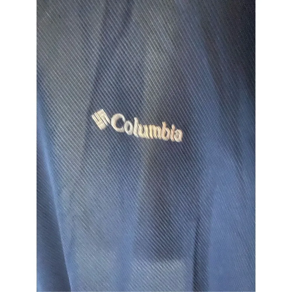 Columbia Omni shade, skin protection, navy blue polo shirt, size, XL